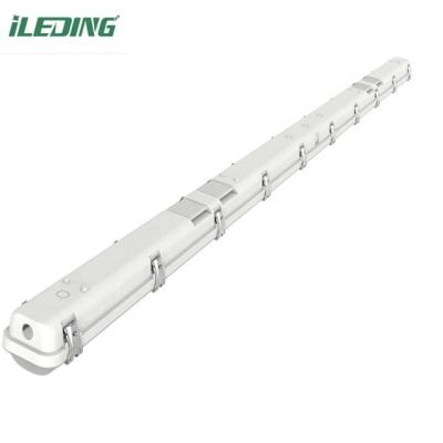 China 80 Ra Support Dimmer Industrial 8FT Led Vapor Tight High Bay Tri proof 90W 75W 65W Waterproof Light Fixture for sale