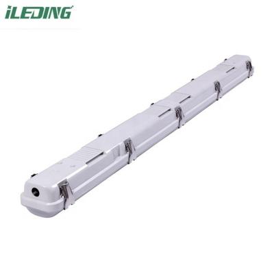 China 120-277V/120-347V 60W 4FT Led Vapor Tight Tri Proof Light Fixture para estacionamiento de automóviles en venta