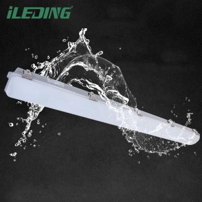 China Waterproof LED Vapor Tight Garage Light Fixture with Dimmer Support and High Color Rendering Index for sale