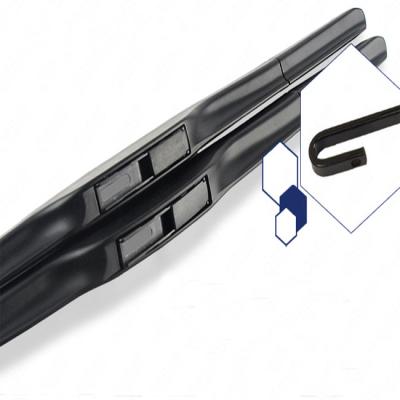 China WIPER BLADE HOOK ARM TYPE HYBRID WIPER BLADES WITH SINGLE PACKAGE FOR EACH WIPER 12