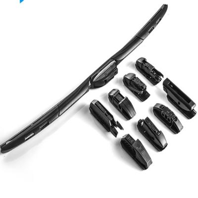 China Natural Rubber Windshield Wiper Blades Car Multi Fit Wiper Blade With Adapter Multi Windshield Wiper Blades for sale