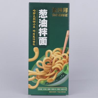 China Low fat noodles with white onion oil for sale