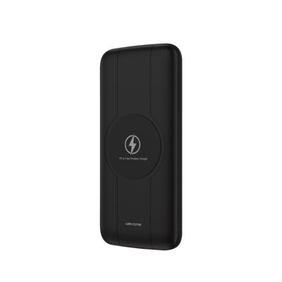 China Fast Charging Support WEKOME Latest 10000mAh Qc3.0 Wk PD 18W Slim Portable Wireless Fast Charger Power Bank. for sale