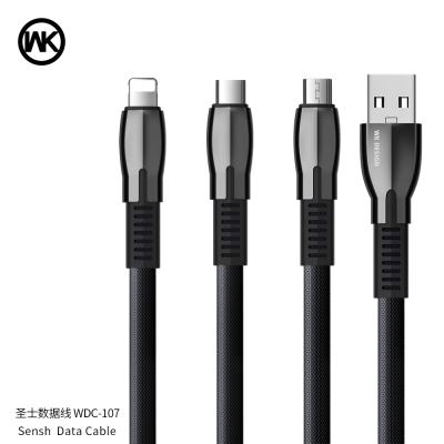 China Sem Nylon Braided Mobile Phone Fast Charging Speed ​​2.4A 5A Fast Charging Cable. USB for iPhone Huawei Samsung for sale