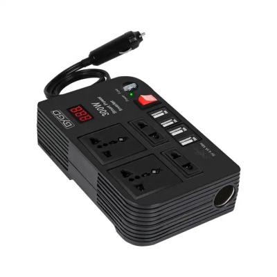 China Home Appliance Factory Price Car Battery Inverter Digital Display Car Inverter 300W High Power Car Charger Modified Sine Wave Inverter for sale