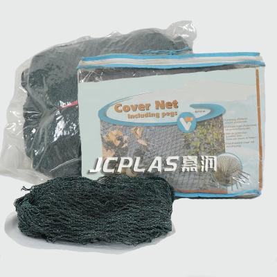 China Bird-Preventing New Next High Quality Pond Cover Netting, Anti Bird Protection Net HDPE +UV Stabilized Dark Green for sale