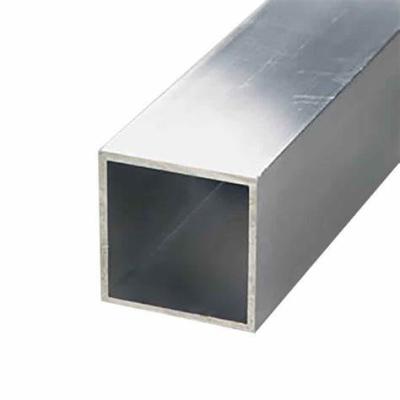 China Aluminum Radiator 100x100 Profile 1/2 Inch Aluminum Square Tube for sale