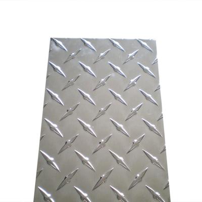 China Cookware Industry / Building / Boat / Truck 1100 Anti Slip Emboss Aluminum Diamond Checker Plate Sheet for sale