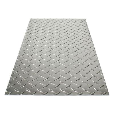 China Hot Sale 1000 Series General Area Checker Aluminum Sheet Embossed Aluminum Plate for sale