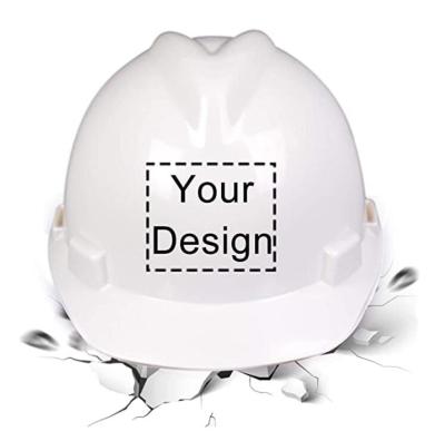 China European-styled white helmet protection baseball cap hard hat safety head cap for sale