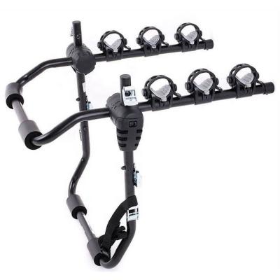 China 3 Bike Carrier Bike Vehicle Rack On The Back Of Car Bicycle Carrier 73*58*22cm for sale