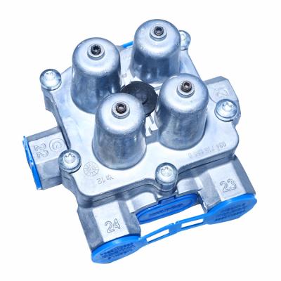 China High Quality Al Alloy 9347144040 Four Circuit Protection Valve For Truck Parts for sale