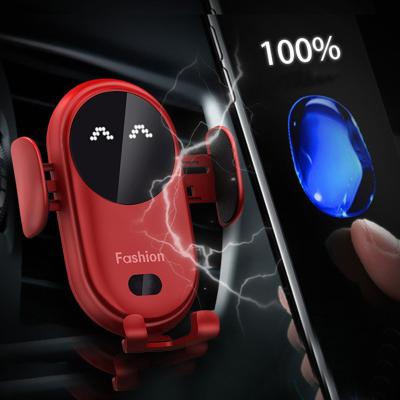 China 2021 New Arrival Qi Wireless Car Charger Mount R1 Automotive Wireless Charger Wireless Charger for sale