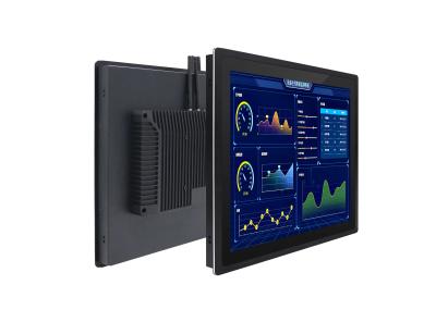 China 15.6 inch ventilatorloze industriële aanraakpaneel PC HMI WEB Panel IP65 JLD-HPC156 Te koop