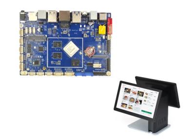 China Android-POS-Motherboard mit DC12V-24V Eingangsnetzteil 16G-128G Optional Flash-Speicher zu verkaufen