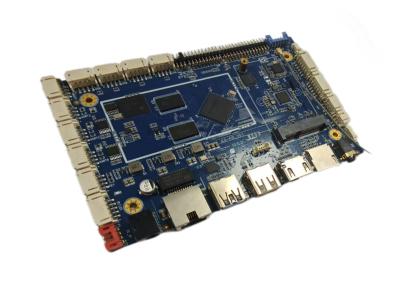 中国 マルチプロトコルアンドロイドマザーボード DC12V3A RK3566 SBC RS232/TTL産業シリアル制御 販売のため