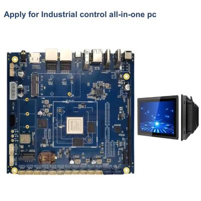 China 4G/5G Network Android Rk3588 Mini Pc Motherboard Embedded Industrial for Android 12 Unbunt Debian Os System for sale