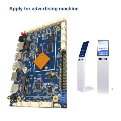 China Android / Linux Operating System Low Power Motherboard Embedded With RK3566 Quad Core Processor for sale