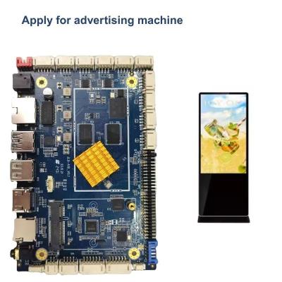 China Multi Protocol Android Motherboard DC12V3A RK3566 SBC With RS232/TTL Industrial Serial Control for sale