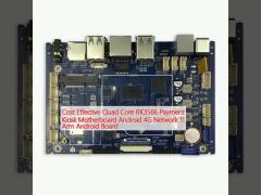 Cost Effective Quad Core RK3566 Payment Kiosk Motherboard Android 4G Network 11 Arm Android Board