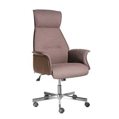 China Household Fashion Simple (Height) Boss Office Adjustable Chair Large Rotating Leather Chair for sale