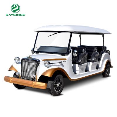 China Electric Tourist Sightseeing Vintage Car with 12 seater/Battery Operated Classic Car hot sales to America for sale