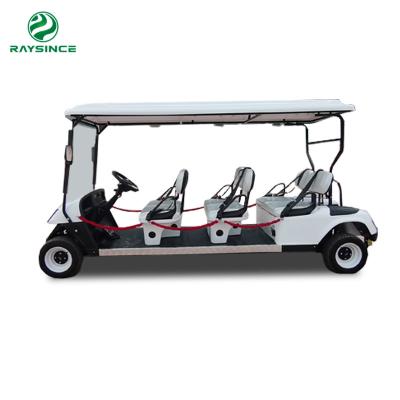 China hot sale 4 wheels 6 seats luxury electric golf cart 2021 electric utility vehicle for sale