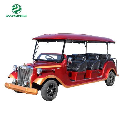 China Qingdao 2021 Hot sales Electric classic car Battery operated Electric vintage car with PVC Curtain for sale