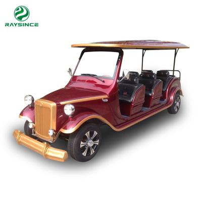 China Latest design metal frame classic vintage car for 2021 hot sales 8 seater classic vintage cars for sale