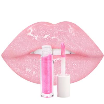 China Sunscreen Private Label Lip Gloss Dropping Lip Gloss Set Non-sticky Durable Vegan Kids Lip Gloss Clear Lip Gloss for sale