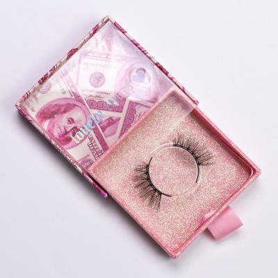 China 2022 New 6 Circle Magnets Long Natural Magnetic Lashes Half Set Wholesale Natural Half Magnetic Eyelashes 3d Magnetic Eyelash Kit for sale