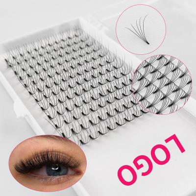 China Pointed Lash Extensions Pre Made Lash Fans Base Lash Trays Pre Made Long Volume Private Label Fan Natural Eyelash Extension for sale