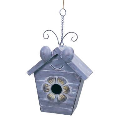 China Breathable Iron Bird House Nest Box For Small Birds Finch for sale