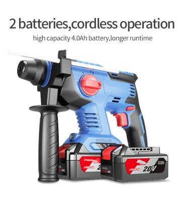 China New Series Dong Cheng 20V Series Electric Power Hammer Drills Cordless Tools 2 Battery DCZC22BM for sale