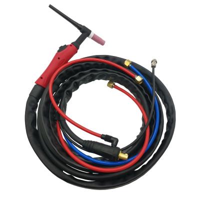 China Welding Operation TIG Welding Torch Red /Blue handle 18 wp water cooled gun for sale high quality for sale