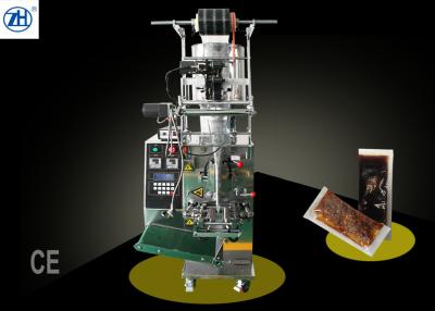 China Vertical Liquid Paste Packaging Machine For Soy Beef Sauce / Chilli Sauce for sale