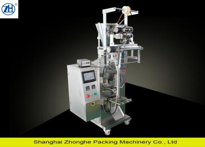 China Stainless Steel Automatic Granule Packaging Machine 1600w With Zigzag Cutter Type for sale