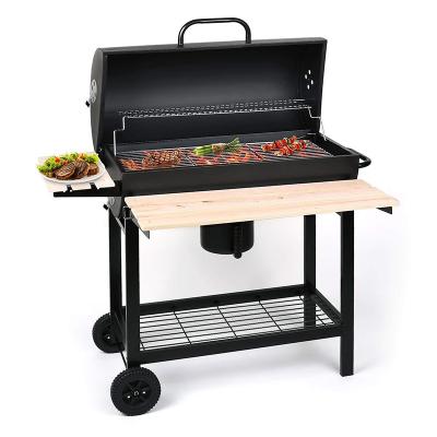 China Easily Assembled KEYO BBQ Grill Grills Outdoor BBQ Metal Steel Charcoal Grill Braai Barrel Smorke galago for sale