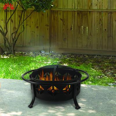 China Outdoor Portable Firepit Firepit Best Choice Products Steel Wood Burning Fire Pit Folding Heater Burner for sale