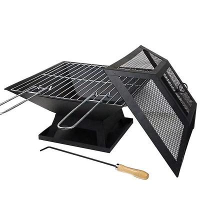 China Iron. Outdoor Garden Posie BBQ Grill Steel Charcoal Fire Pit for sale