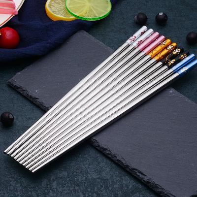 China Viable Wholesale Custom Engraved Bulk Sample Reusable Free Chpsticks, Branded Chopstick For Sushi for sale