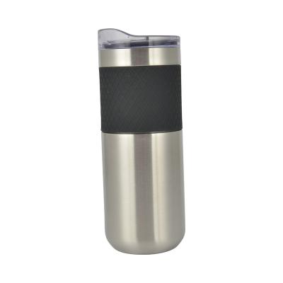 China PORTABLE Travel Thermos Tumbler Vacuum Insulated Coffee Mug with Sleeve Stainless Steel Double Wall Automatic Mugs for sale