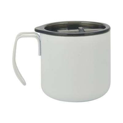 China New Design PORTABLE BPA Free Vacuum Travel Double Wall Stainless Steel Coffee Mug for sale