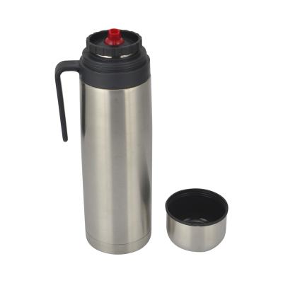 China PORTABLE Wall Insulated Stainless Steel Vacuum Flask Water Bottle Thermos Soup Cup Double Travel Mug for sale