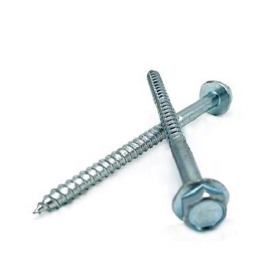 China Hex Flange Hex Flange Head Wood Screws for sale