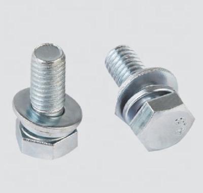 China Steel hex bolt 3 in 1 for sale