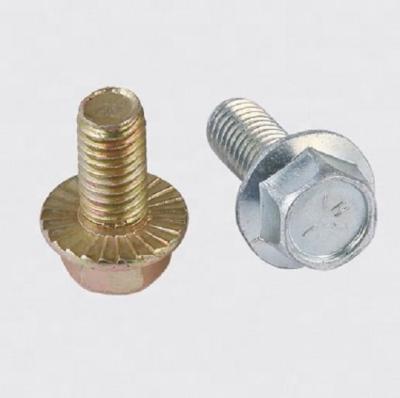 China DIN6921 Steel Hex Flange Bolt for sale