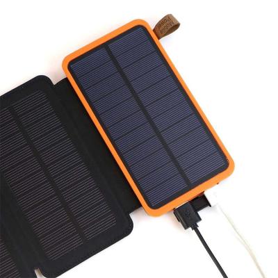 China Power Bank Customization Most Popular Solar Panel Energy Power Bank 20000mah for sale