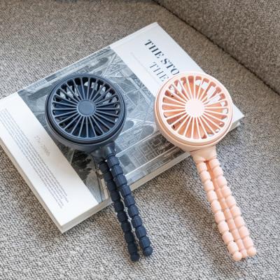 China Electric USB Rechargeable Mini Hand Fan Small Mini Desktop Pink Hand Held Table Handle Stand Holder Cooling Folding Fan for sale