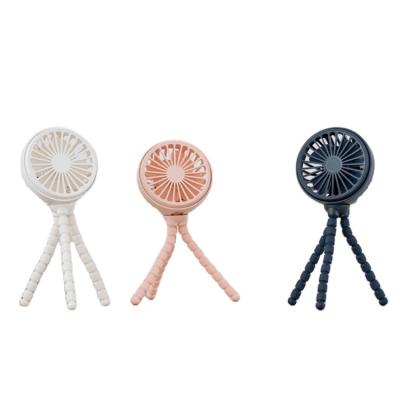 China Portable Mini Hand Fan OEM Rechargeable Battery Fan Foldable Handheld USB Charging Mini Hand Fan Rose Gold for sale